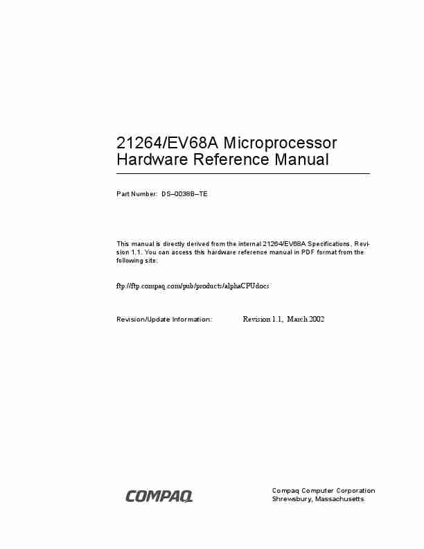 Compaq Network Card EV68A-page_pdf